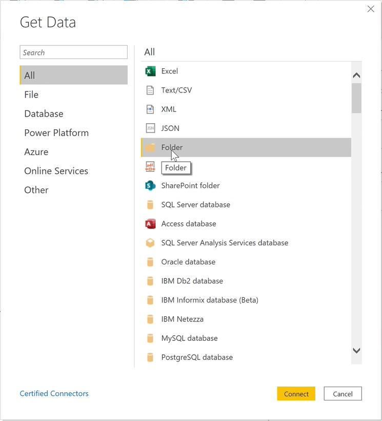Cách lấy dữ liệu từ nguồn bên ngoài và kết nối với Power BI