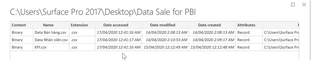 Cách lấy dữ liệu từ nguồn bên ngoài và kết nối với Power BI