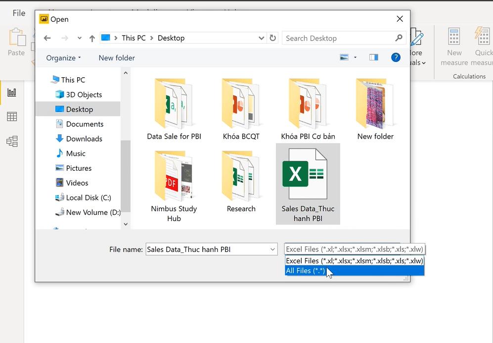 Cách lấy dữ liệu từ nguồn bên ngoài và kết nối với Power BI