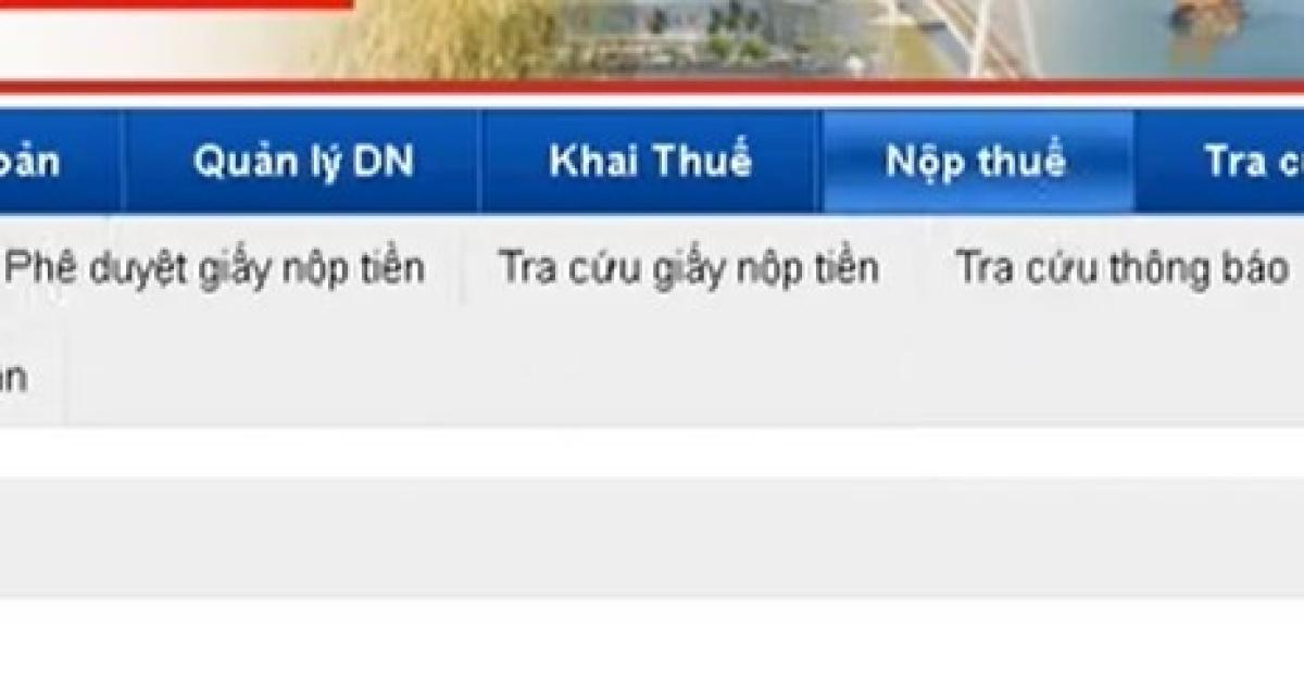 Cách nộp thuế môn bài qua mạng mới nhất và hạch toán vào sổ NKC