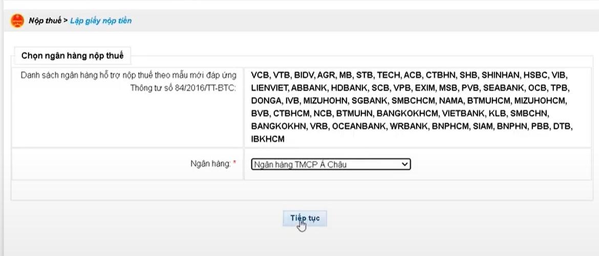 Cách nộp thuế môn bài qua mạng mới nhất và hạch toán vào sổ NKC