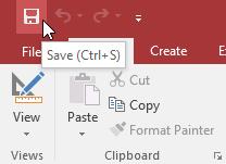 Cách quản lý dữ liệu Database và các đối tượng trong Access 2016