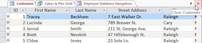 Cách quản lý dữ liệu Database và các đối tượng trong Access 2016