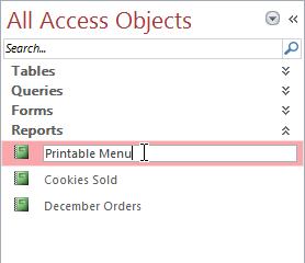 Cách quản lý dữ liệu Database và các đối tượng trong Access 2016