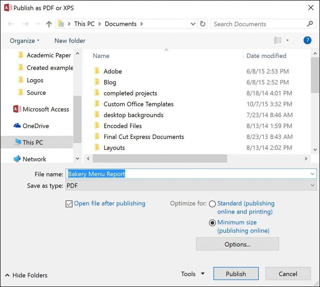 Hướng dẫn chi tiết cách tạo Report trong Access 2016