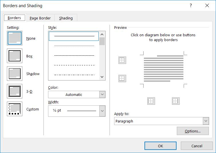Cách tạo khung trong Word 2010, 2013, 2016, 2019, 365 chuẩn nhất