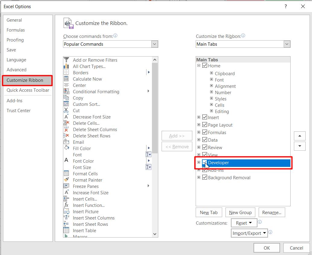 Cách tạo nút bấm trong Excel để tùy chọn dữ liệu muốn xem