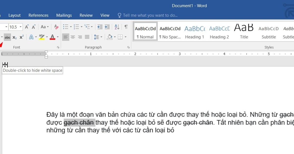 Hướng dẫn 2 cách thay thế từ trong Word đơn giản nhất