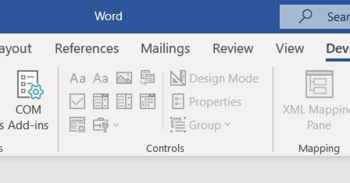 Hướng dẫn cách thêm thẻ Developer trong Word đơn giản nhất