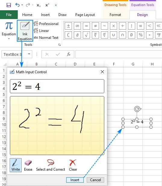 Cách viết chỉ số trên, chỉ số dưới trong Excel