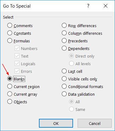 Hướng dẫn cách xóa ô có số 0 và dồn dữ liệu sang trái trong Excel