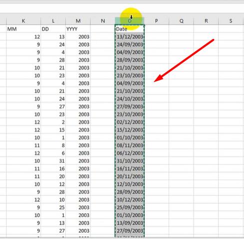 Cách xử lý dữ liệu dạng DATE trong Excel cho báo cáo quản trị