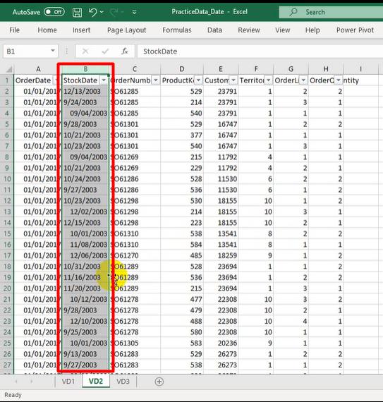 Cách xử lý dữ liệu dạng DATE trong Excel cho báo cáo quản trị