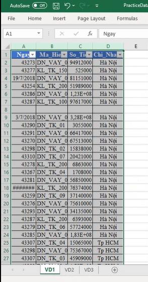 Cách xử lý dữ liệu dạng DATE trong Excel cho báo cáo quản trị
