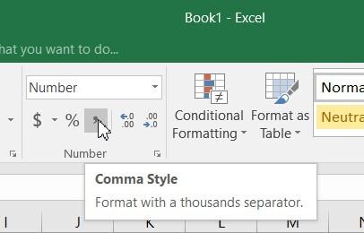 Cách xử lý dữ liệu dạng number trong Excel cho báo cáo quản trị