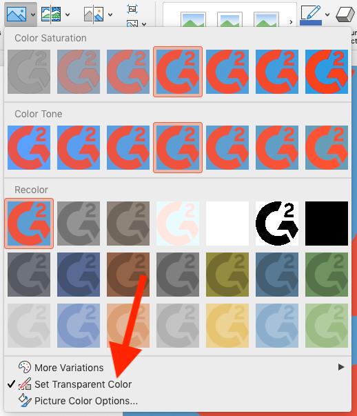 Tạo hình ảnh trong suốt tự động trong Powerpoint 2