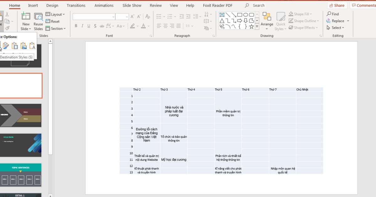 Hướng dẫn cách chèn file Excel vào Powerpoint cực đơn giản