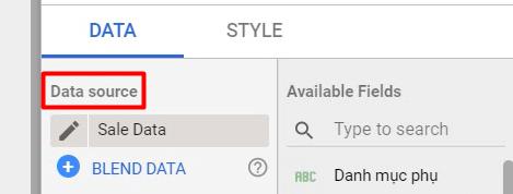 Hướng dẫn cách tạo Visual đầu tiên trong Google Data Studio