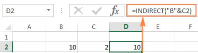 Hướng dẫn sử dụng hàm INDIRECT trong Excel kèm ví dụ chi tiết