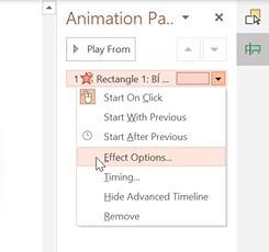 3 bí quyết sử dụng hiệu ứng xuất hiện trong Powerpoint hiệu quả