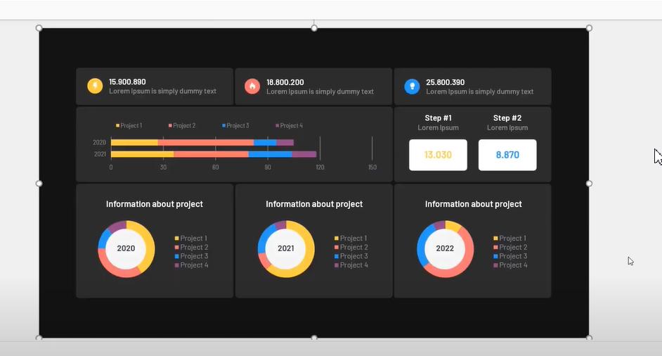 Cách tạo hiệu ứng Powerpoint chuyển sang giao diện tối cực thú vị