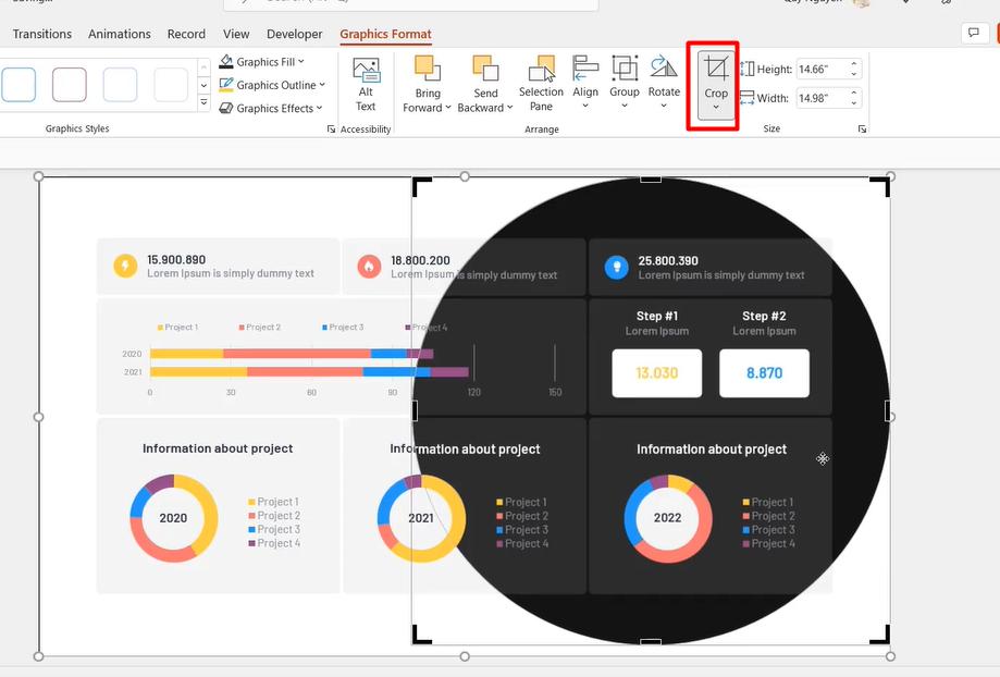 Cách tạo hiệu ứng Powerpoint chuyển sang giao diện tối cực thú vị