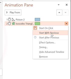 Hiệu ứng Powerpoint dạng di chuyển: Custom Path và các Path khác