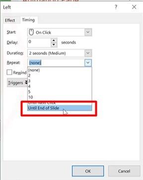 Hiệu ứng Powerpoint dạng di chuyển: Tìm hiểu về Line Path