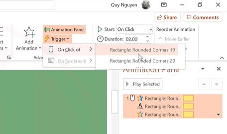 Khám phá nhóm hiệu ứng Powerpoint tạo sự nhấn mạnh vào đối tượng