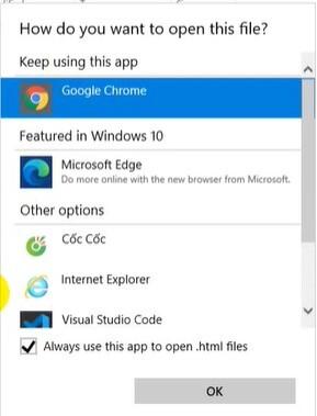 Cách tạo File HTML và chạy HTML trong Visual Studio Code
