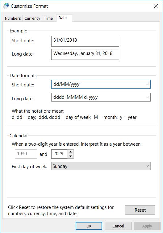 chọn mục Additional Settings