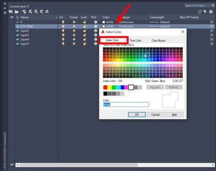 Hướng dẫn cách thiết lập Layer trong AutoCAD chi tiết