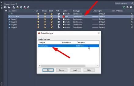 Hướng dẫn cách thiết lập Layer trong AutoCAD chi tiết