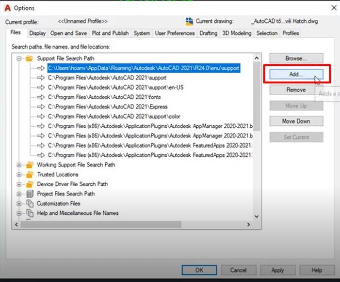 Hướng dẫn cách dùng lệnh Hatch tô vật liệu và mặt cắt trong AutoCAD