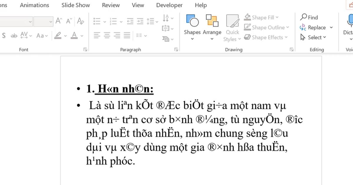 Hướng dẫn cách sửa lỗi font chữ trong Powerpoint chắc chắn thành công