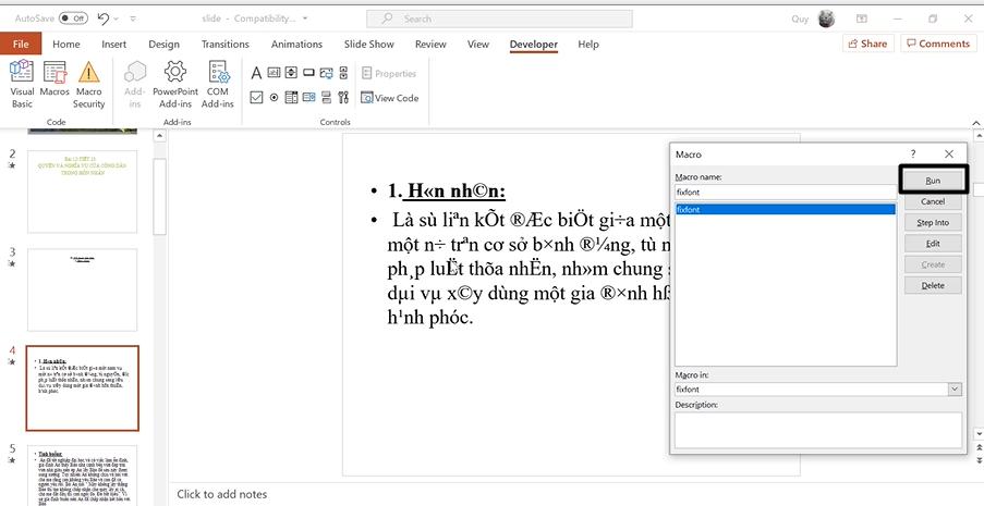 Hướng dẫn cách sửa lỗi font chữ trong Powerpoint chắc chắn thành công