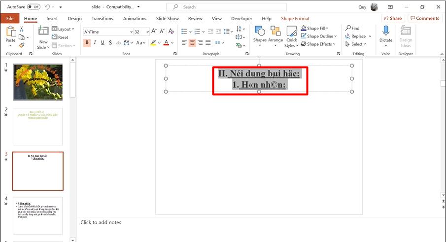 Hướng dẫn cách sửa lỗi font chữ trong Powerpoint chắc chắn thành công