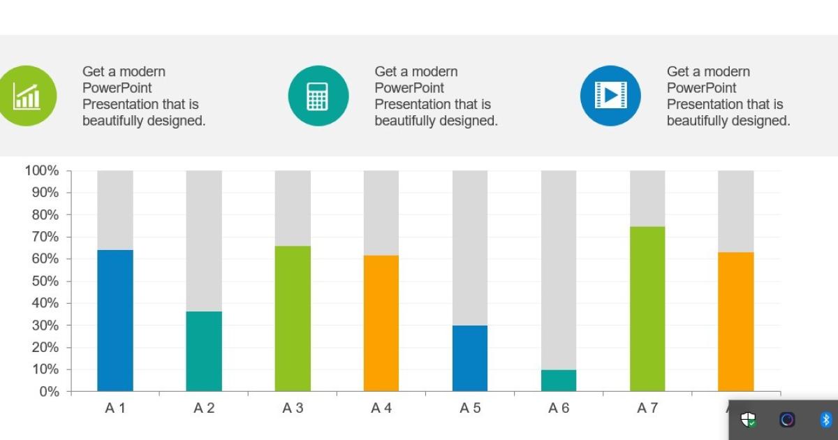 20+ mẫu biểu đồ thiết kế chuyên nghiệp cho slide Powerpoint