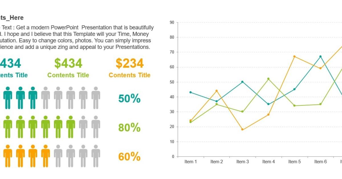 20+ mẫu biểu đồ thiết kế chuyên nghiệp cho slide Powerpoint