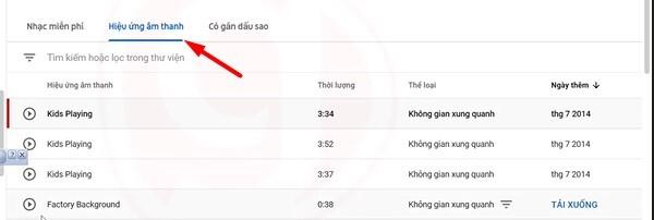 Nguồn tải âm thanh miễn phí cho thiết kế slide Powerpoint