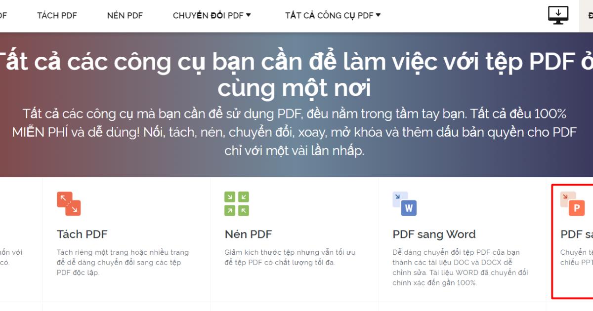 Cách chuyển PDF sang Powerpoint siêu nhanh siêu đơn giản