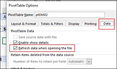 Hướng dẫn 4 cách để làm mới Pivot Table trong Excel