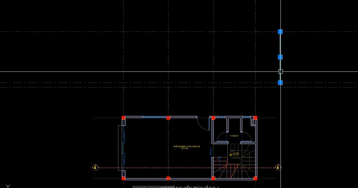 Quy trình triển khai bản vẽ AutoCAD cho mặt cắt kiến trúc