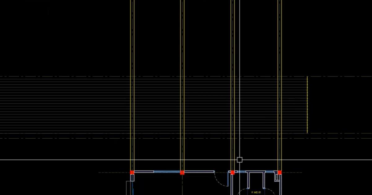 Quy trình triển khai bản vẽ AutoCAD cho mặt cắt kiến trúc