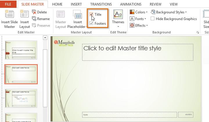 Cách sử dụng Slide Master View trong PowerPoint (Phần 2)
