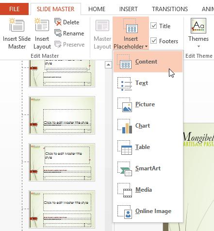 Cách sử dụng Slide Master View trong PowerPoint (Phần 2)