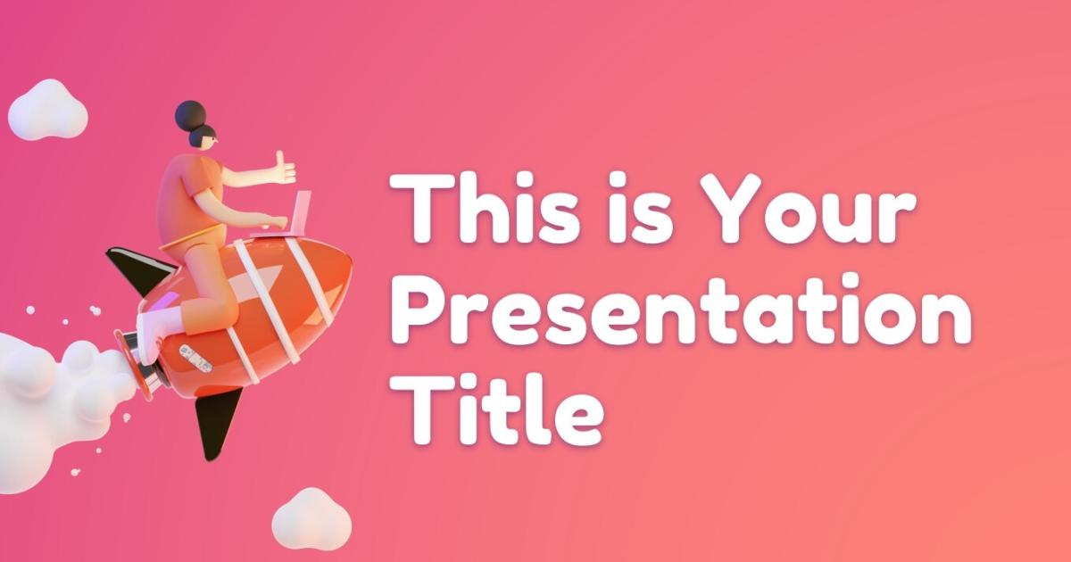 template Powerpoint màu hồng 1
