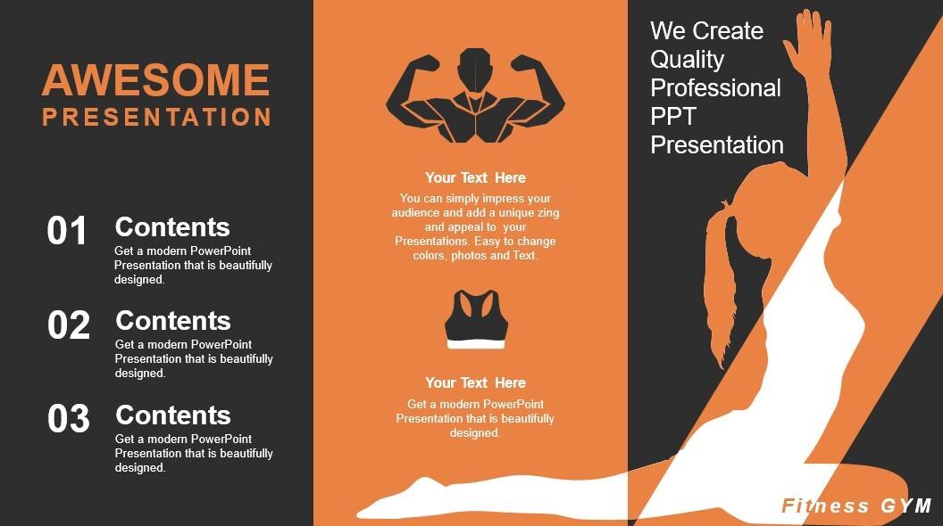 20 slide Powerpoint chủ đề thể thao thiết kế chuyên nghiệp