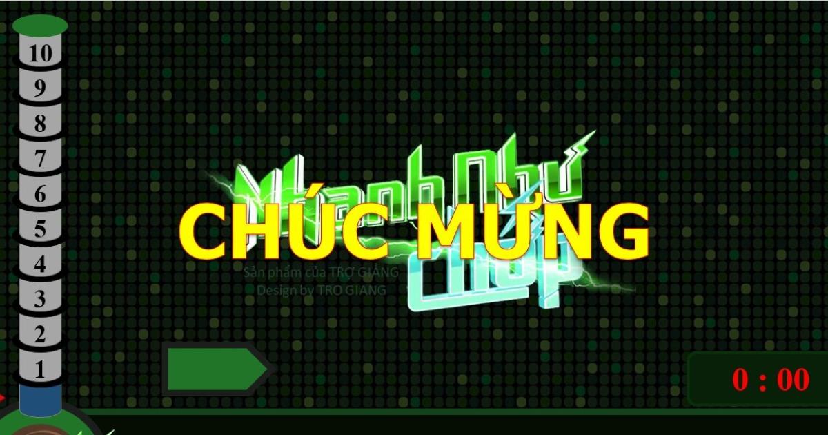 Tặng ngay 30 slide trò chơi Powerpoint cho giáo viên