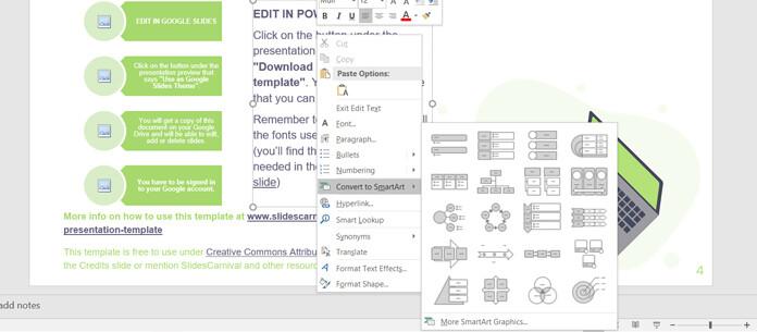 Khám phá tính năng đồ họa hóa thông tin Smart Art trong Powerpoint